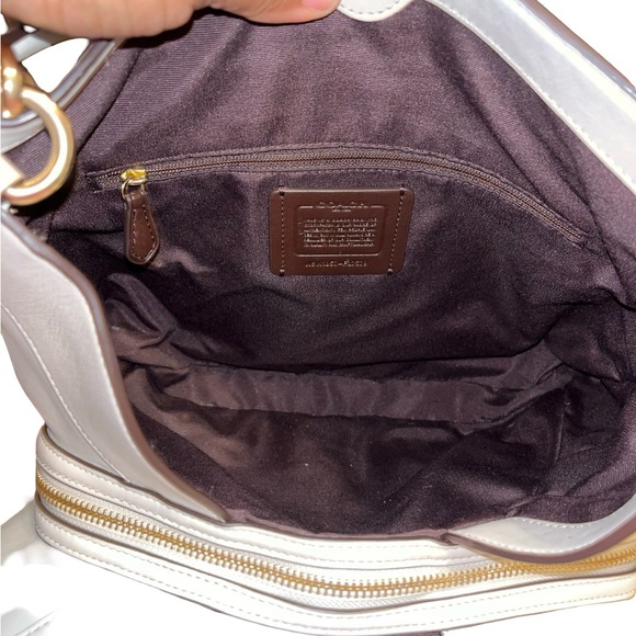 Coach Lexi Canvas & Leather Signature Shoulder Bag F27579 - Picture 10 of 12